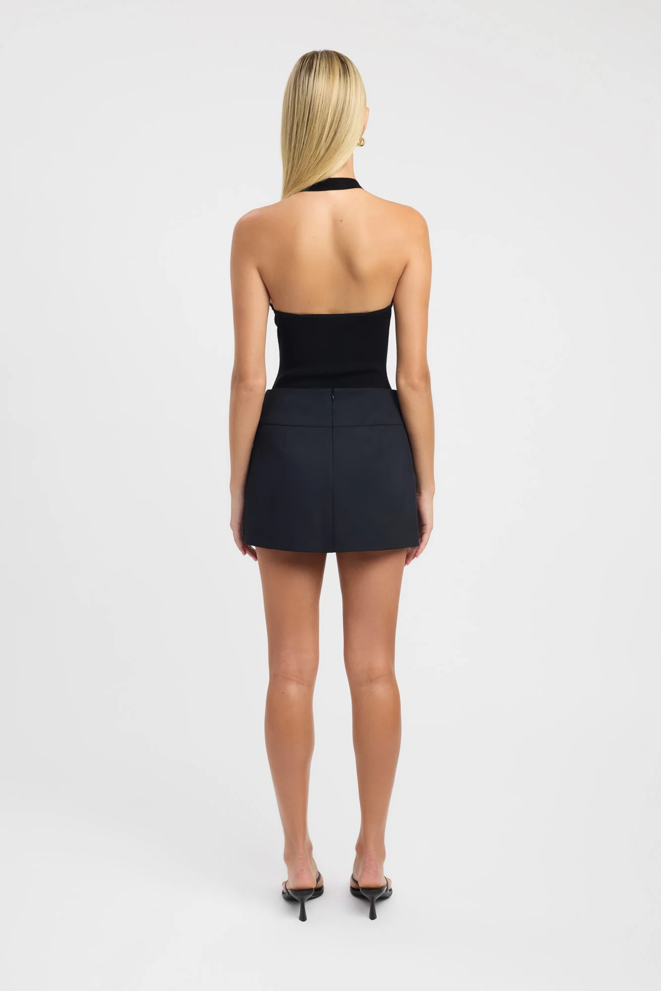 Ariel Double Belt Mini Skirt - Image 3