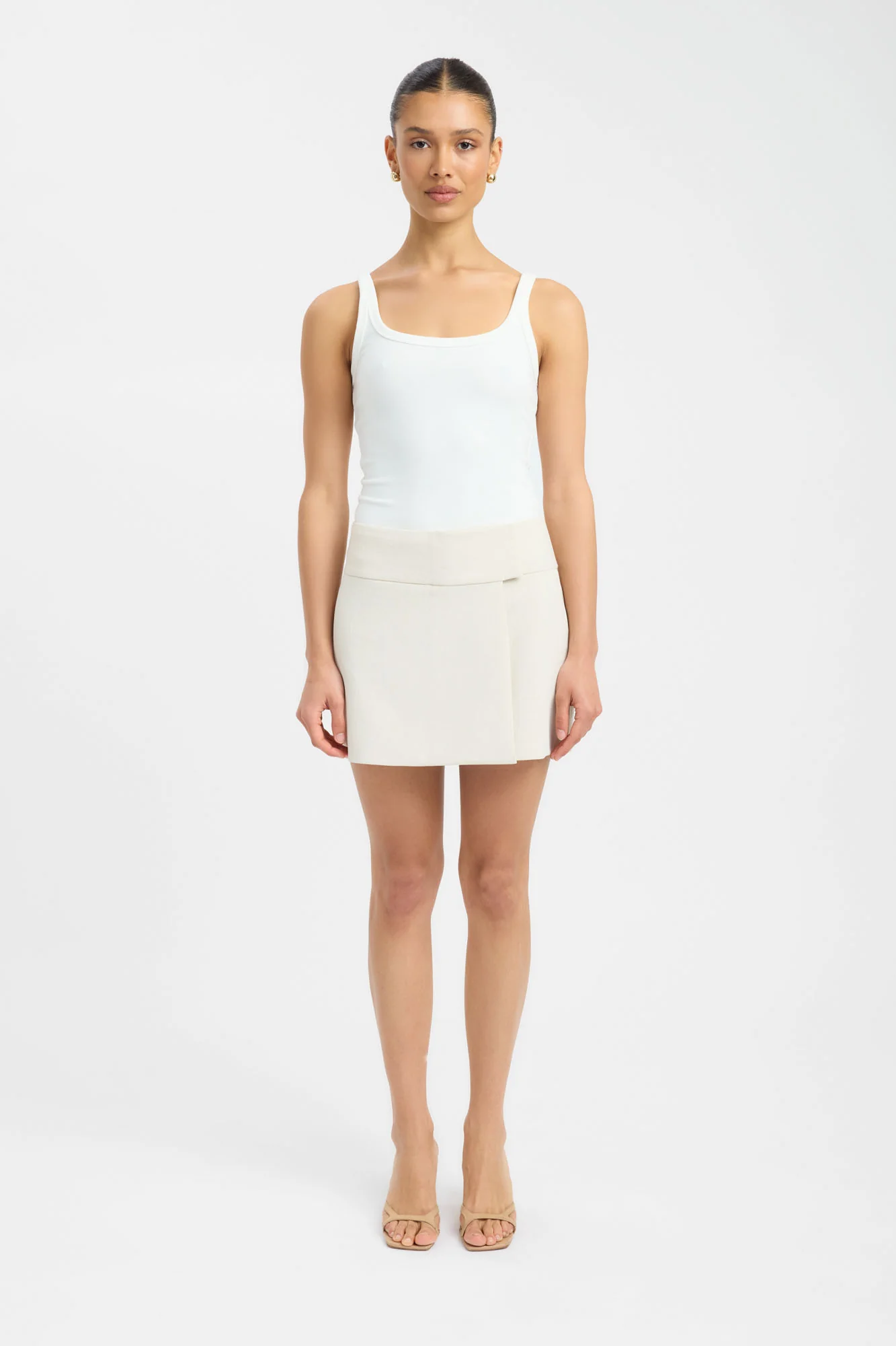 Ariel Tab Mini Skirt - Image 4