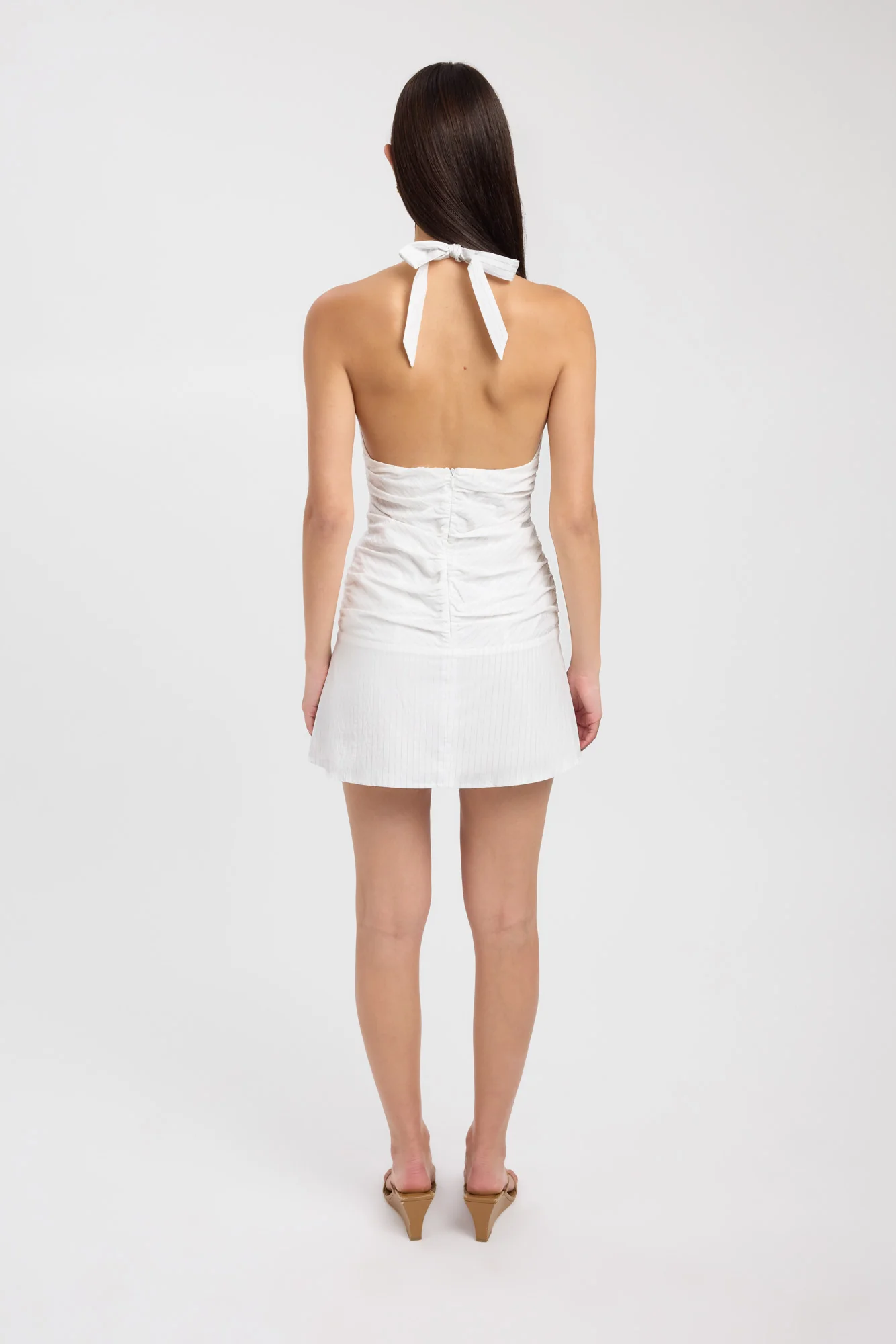 Drew Halter Mini Dress - Image 3