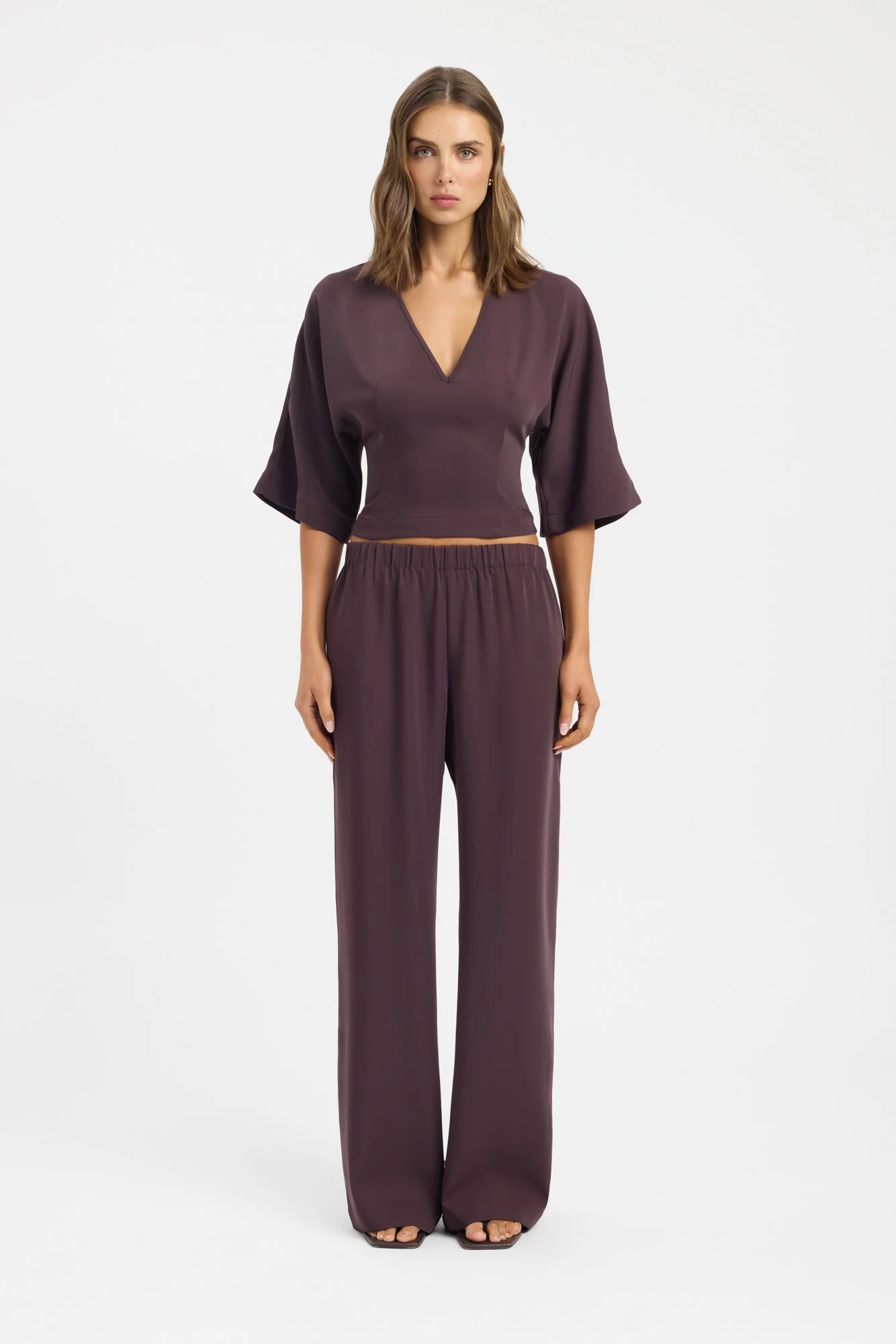 Maria Deep Vee Top