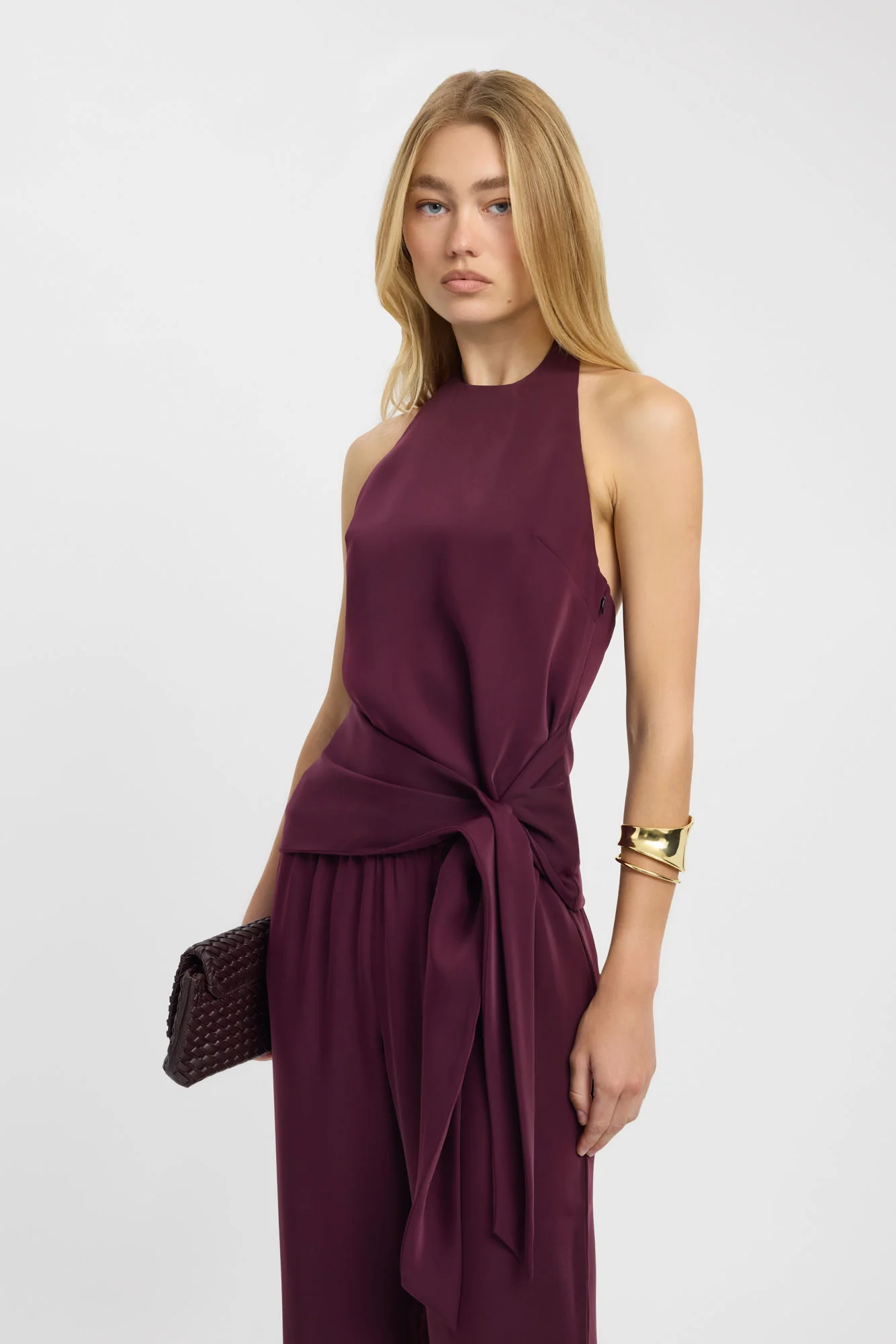 Maria Halter Wrap Top - Image 2