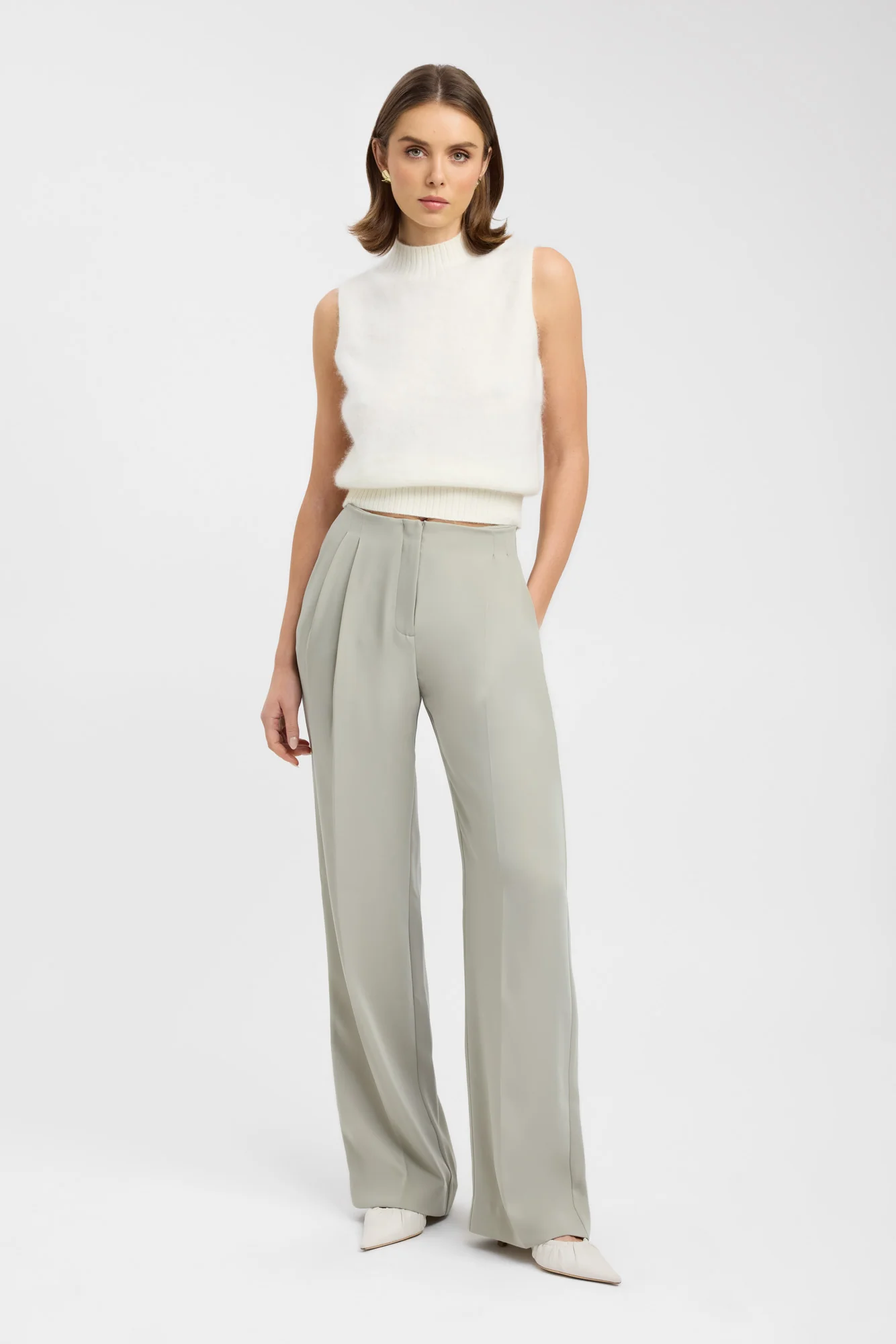 Maria Pleated Pant - Image 2