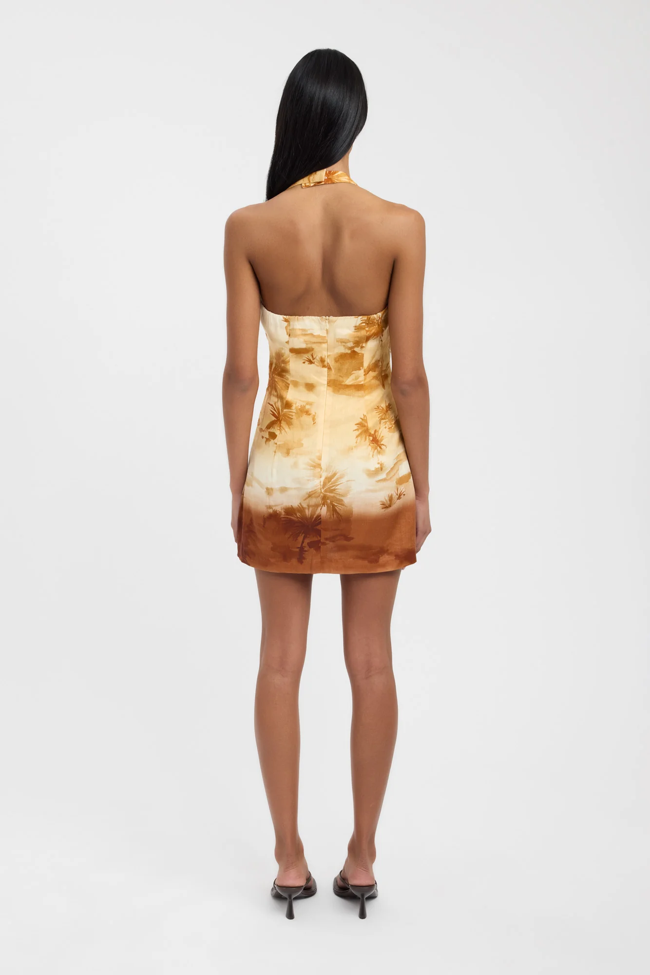 Maui Halter Mini Dress - Image 3
