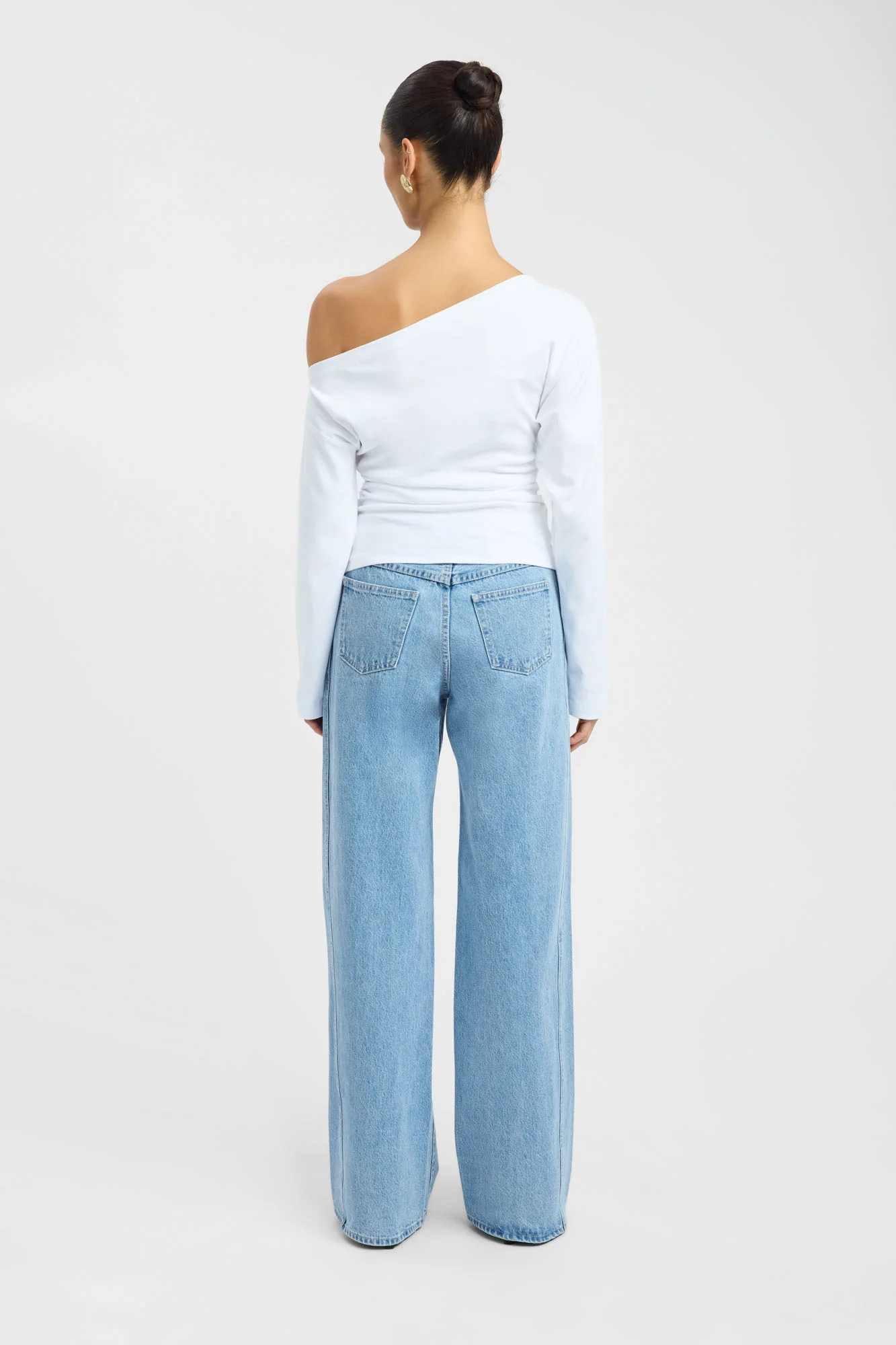 Nova Off Shoulder Long Sleeve Top - Image 5