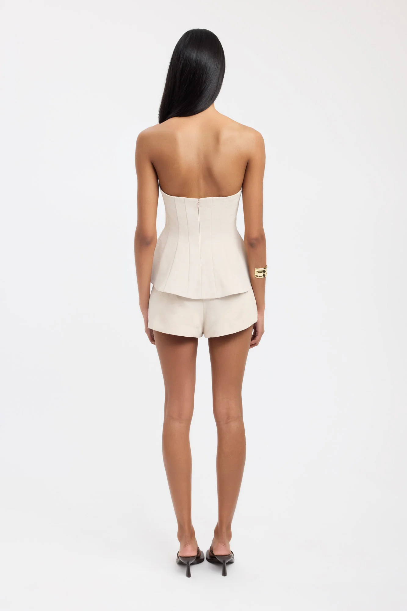 Oyster Strapless Seam Top - Image 3