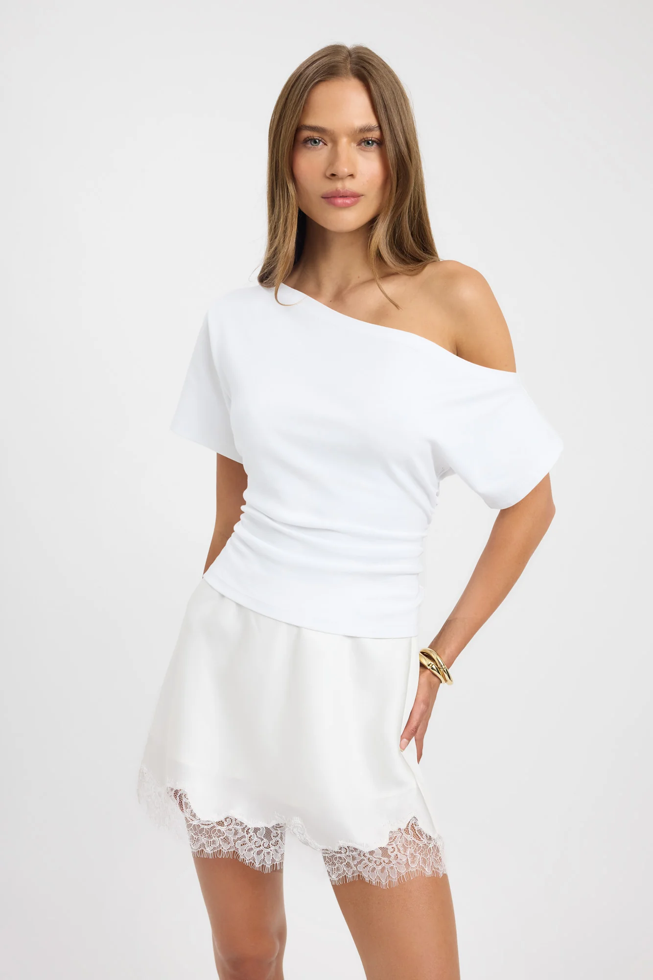 Palermo Lace Mini Skirt - Image 2