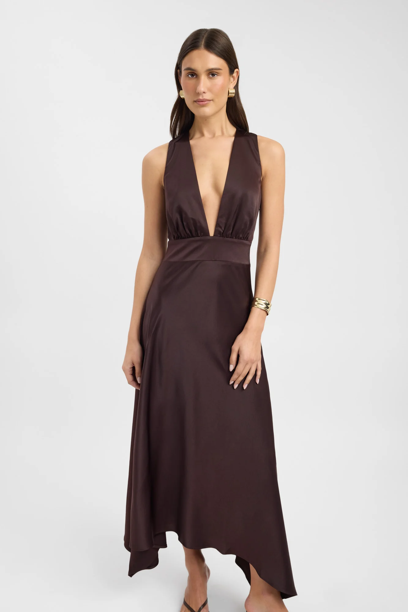 Palermo Plunge Maxi Dress - Image 2