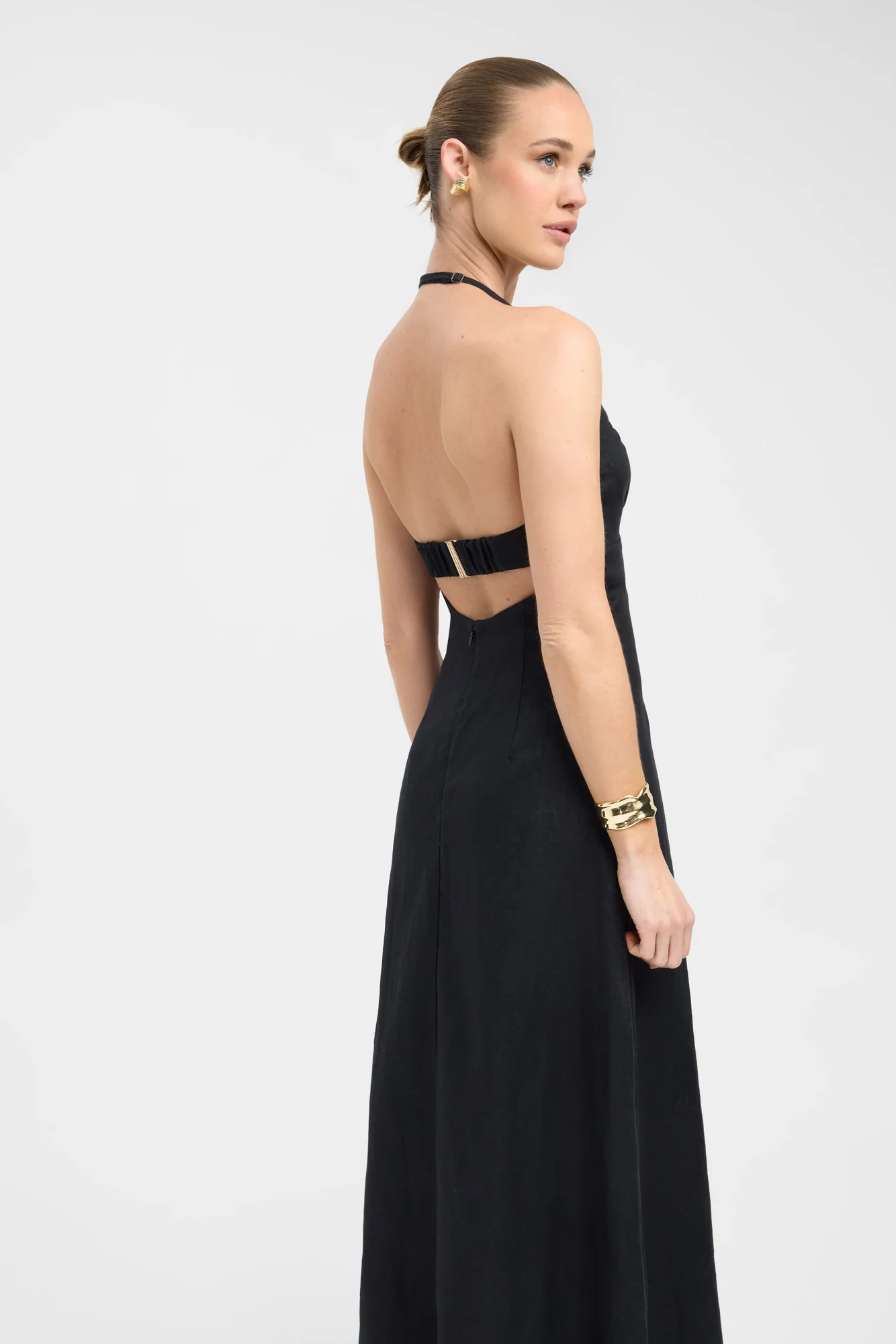 Palm Bra Maxi Dress - Image 3