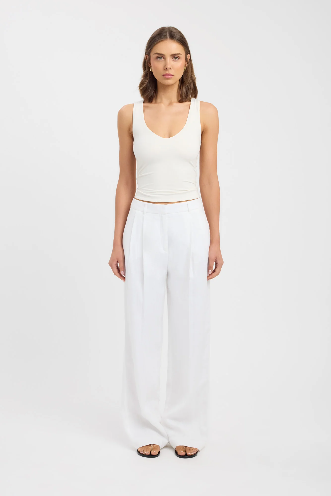 Palm Pleated Pant