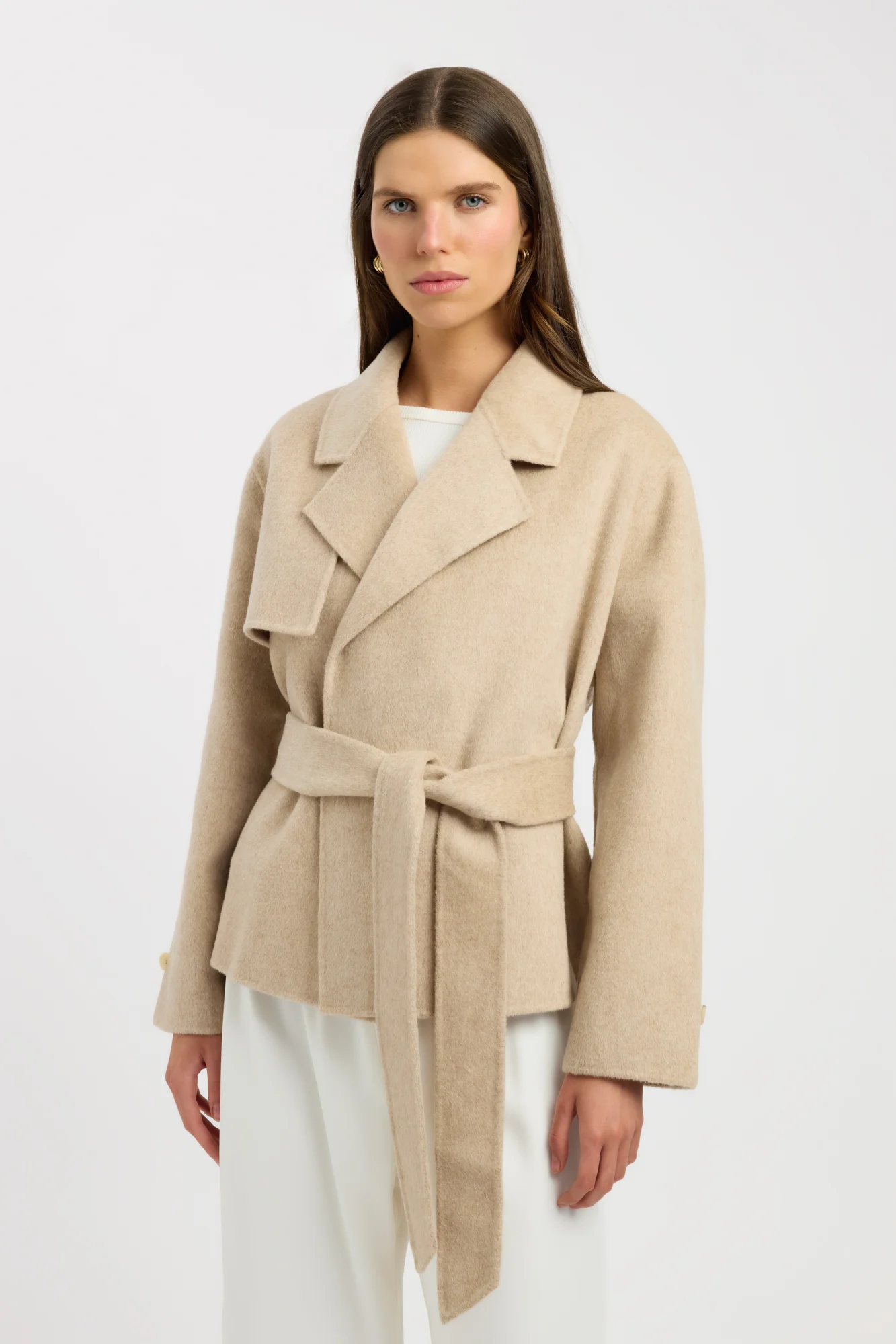 Rommie Cropped Wool Jacket - Image 2
