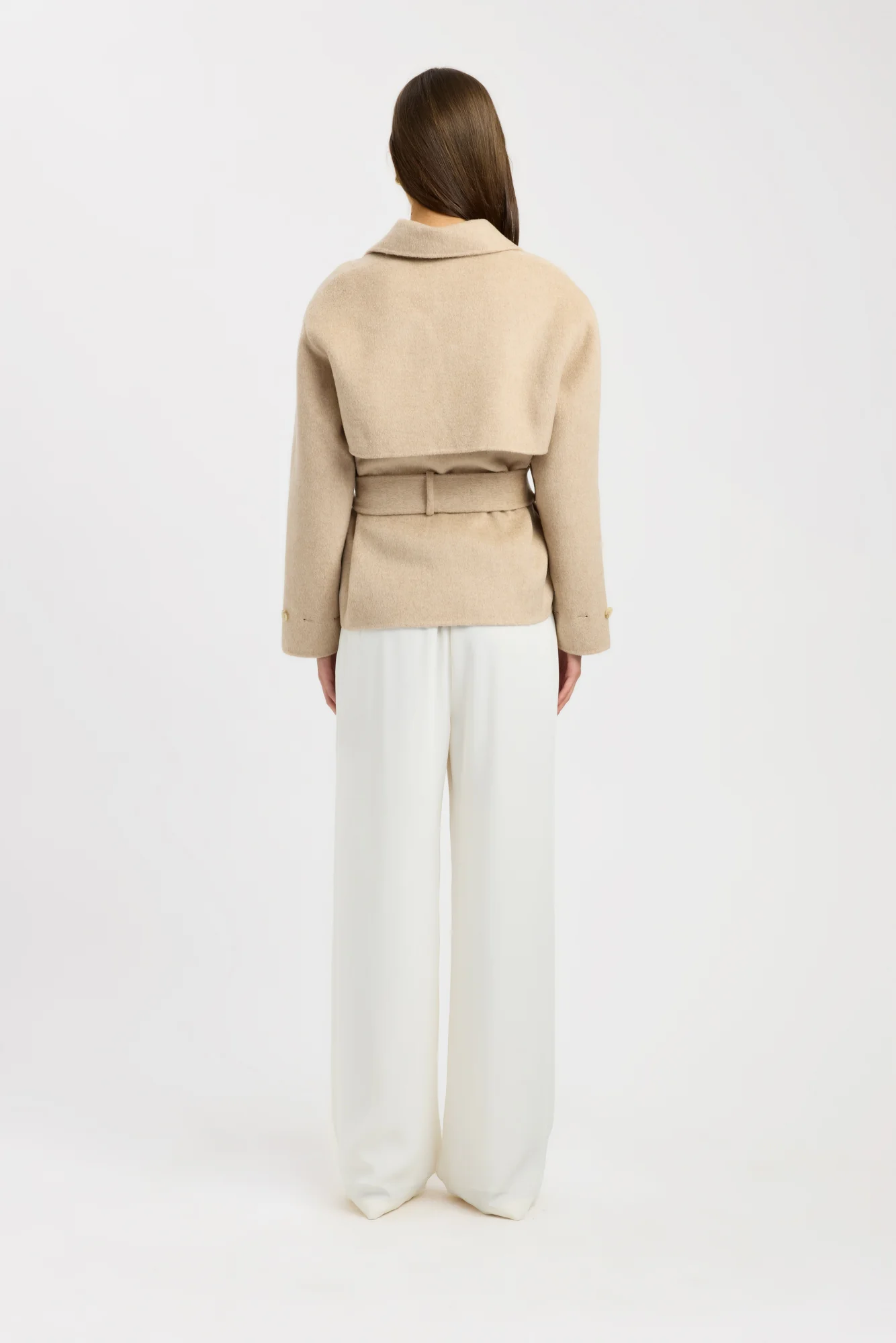 Rommie Cropped Wool Jacket - Image 4