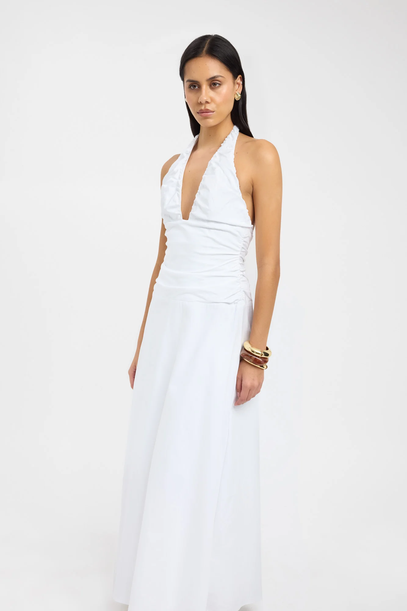 Solana Low Cut Dress - Image 3